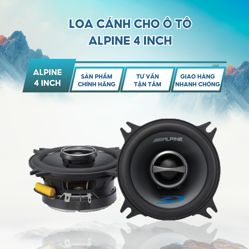 LOA CANH ALPINE 4 INCH