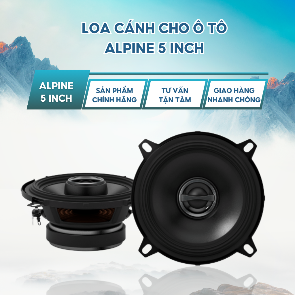 Loa CANH Cho O To ALPINE 5 INCH